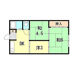 間取図画像 3DK