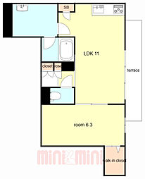 シャーメゾンプルミエ摩耶 1階/103