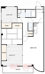間取図画像 3LDK