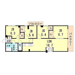 イトーピア甲陽園 7階