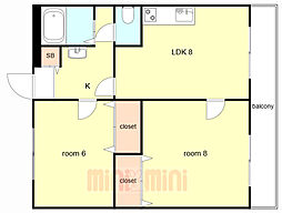 ヴィ フォレストII 1階
