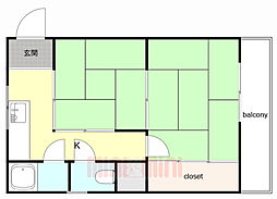 ニッシン岡本マンション 2階