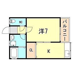 メゾン・ド須磨　Ｂ棟 2階