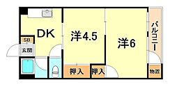 間取図画像 2DK