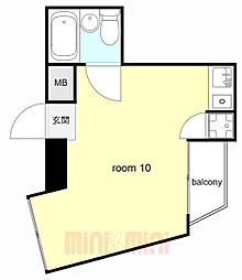 クリフサイド西岡本 3階