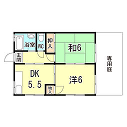 松の内コーポ 1階