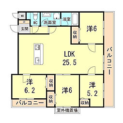 間取図画像 4LDK