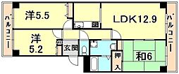 間取図画像 3LDK
