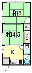 間取図画像 2K
