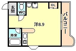 ロイヤルハイツ夙川 2階/206