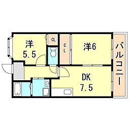 コーレジアス須磨 2階