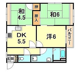 金盃第2ビル高羽荘 5階