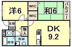 ソレアード甲東園 2階