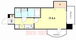 サムティ大阪ＣＩＴＹ　ＷＥＳＴ 8階1Kの間取り