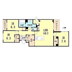 Shamaison Ecracie 大屋町 4階