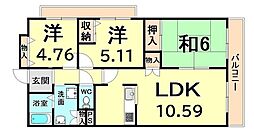 間取図画像 3LDK