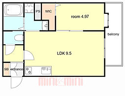 Smith武庫川 2階/203
