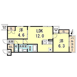 ワコーレヴィータ魚崎Parc 3階/303