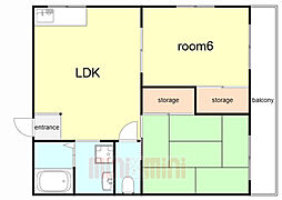 上祗園ハイツ 3階/303