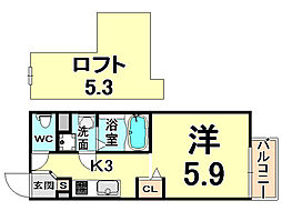 リベール塚口 2階