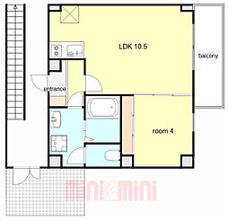 アリビラ六甲 2階