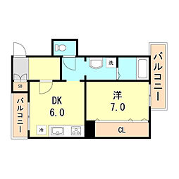 パラツェット下沢 2階/204