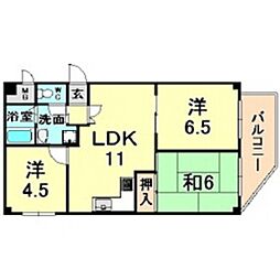 エレガンス松本2号館 4階