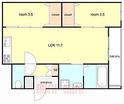 Tio　Sereno 3階/303