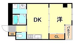 間取図画像 1DK