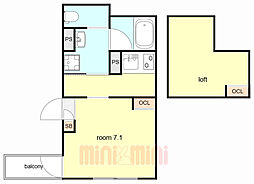 loulou 今津(ルルイマヅ) 2階/201