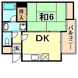 間取図画像 1DK