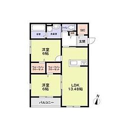 ルミエール野間北 2階