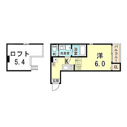 ハーモニーテラス花川II 2階/202