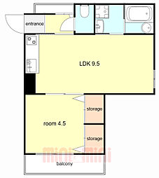 クリエオーレ福町 1階/101