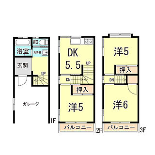 間取り：227102496317