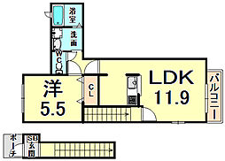 シャーメゾン　ＦＬＯＲＡＬ 2階
