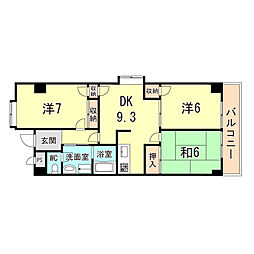 エコロＣＩＴＹ七松II 2階