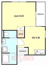 オレスコートハンシン 1階/102