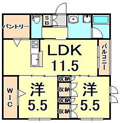 ＲＯＢＵＳＴＯ　東園田 2階