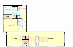 グランメゾン梅ノ木 1階/105