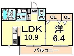 ＳＩＥＲＲＡ　ＣＯＵＲＴ（シエラ　コート） 2階/202