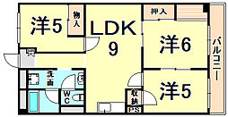 バッハレジデンス武庫之荘 2階/203