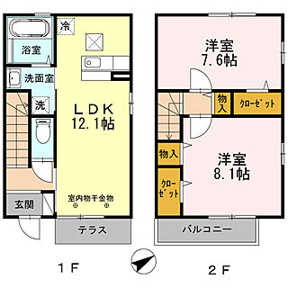 間取り：227103773949