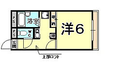 レオパレスみやび 1階/104