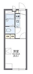 レオパレスゴーゴー 1Kの間取図画像