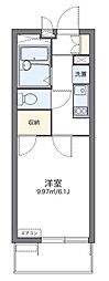 レオパレス武庫南 1Kの間取図画像