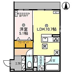 パレスリバティ 1階/102