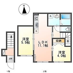 仮称尼崎市西昆陽2丁目新築アパート 2階/201