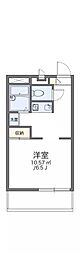 レオパレスSuccess 1Kの間取図画像