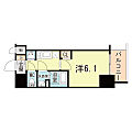 プレサンス塚本駅前8階6.6万円